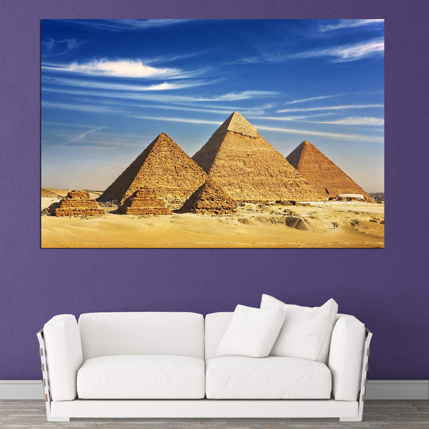 inep-b083y53l4n-pyramids-on-parade_-unframed-photography-wall-art-featuring-the-majestic-egyptian-pyramids-under-a-clear-desert-sky..jpeg